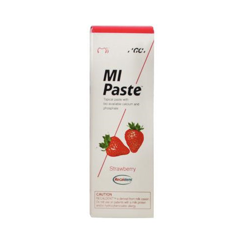 GC 424505 MI Paste Topical Tooth Cream Dental Paste Strawberry 10/Pk 40 Gm GC 424505 MI Paste Topical Tooth Cream Dental Paste Strawberry 10/Pk 40 Gm